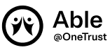 黑色标志Able@OneTrust员工组png格式