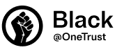 黑色标志Black@OneTrust员工组png格式