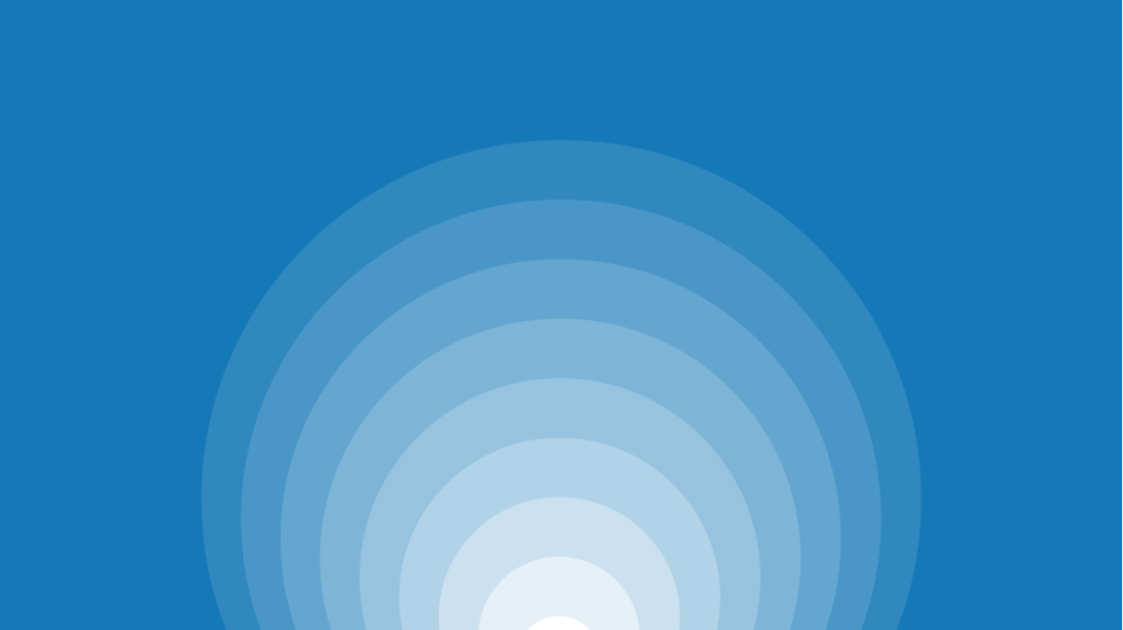 OneTrust渐变蓝色圆形聚光灯。